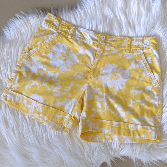 tommy hilfiger floral shorts